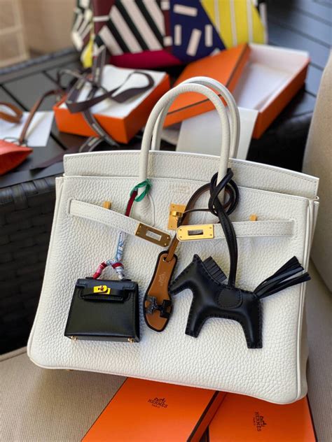 hermes rodeo handbag charm